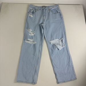 Levi's SilverTab '94 Baggy‎ Skater 100% Cotton Distressed Jeans Mens 32x30 Light